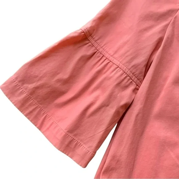 Talbots Jackie Fit Cropped Buttoned Swing Jacket Peach Pink Size 4 - Picture 4 of 6